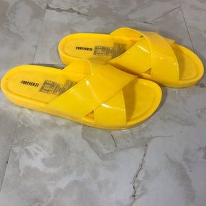 Forever 21 Jelly Sandals